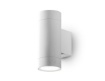 Immagine di Applique Da Esterno Luce Sopra E Sotto GU10 Cilindro Bianco GES1064 Gea Led
