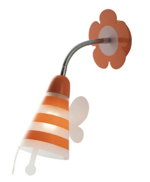 Immagine di Applique Per Cameretta Bambini Luce Orientabile Fatina Fan Europe