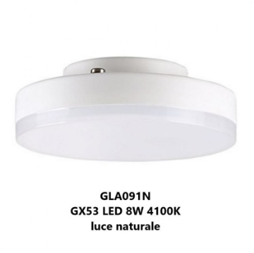 Immagine di Lampadina Led Gx53 8W 4000K Luce Naturale 120° Gea Led