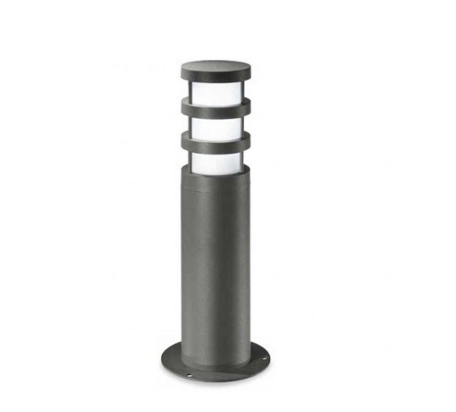 Immagine di Paletto Da Terra Esterni IP54 Grigio Antracite 40cm Zeis GES023 Gea Led