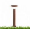 Immagine di Lampioncino Per Giardino Paletto Alluminio Ruggine 75 cm Leo GES522 Gea Led