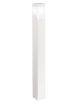 Immagine di Paletto Da Esterno Quadrato 1xE27 Sury 100 cm Bianco GES601 Gea Led