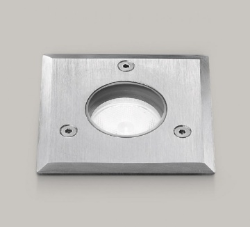 Immagine di Segnapasso Incasso Quadrato Calpestabile Led 3W IP68 Eostre GES541 Gea Led