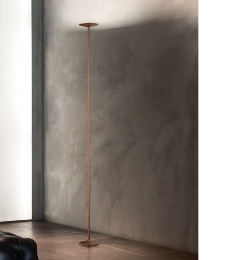 Immagine di Piantana Led Moderna Rame Soggiorno Poe FL Decòrative