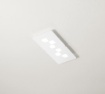 Immagine di Plafoniera Rettangolare 6 Luci Led Gx53 Bilbao Bianco 28x65 Gea Luce