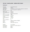 Immagine di Applique In Gesso Verniciabile Led 18w 3000k Quarto Grande Isyluce 862