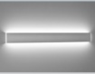 Immagine di Applique Slim Lunga 90cm Biemissione Led 72w CCT Dimmerabile Isyluce