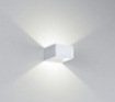 Immagine di Applique Squadrata Per Interni Kubie Bianco Led 6w 3000k Biemissione Isyluce 919