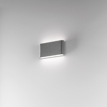 Immagine di Applique Per Esterni Led Biemissione mm 175x90x30 20W 3000k-4000k Wallet Isyluce 505-20