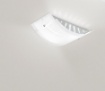 Immagine di Plafoniera In Vetro Serigrafato Nereide P/P 25x35 cm Gea Luce