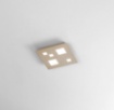 Immagine di Lampada Soffitto Metallo Sabbia Led 25w 3000k Checker Board 31cm