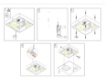 Immagine di Lampada Soffitto Metallo Sabbia Led 25w 3000k Checker Board 31cm
