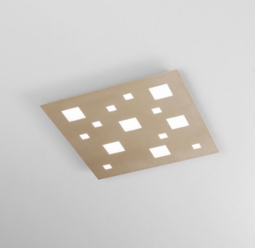 Immagine di Plafoniera Design Led 60w 3000k Moderna Sabbia Checker Board