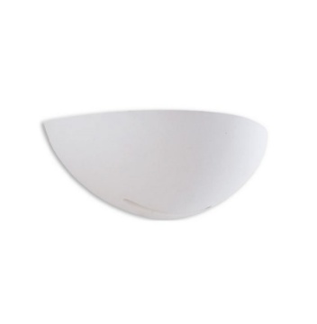 Immagine di Applique In Gesso Bianco Pitturabile Per Interni Biemissione Sestriere Fan Europe