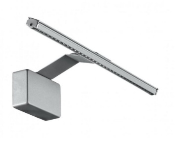 Immagine di Applique Per Specchio Bagno Grigio Led 5w 3000k Alcor Fan