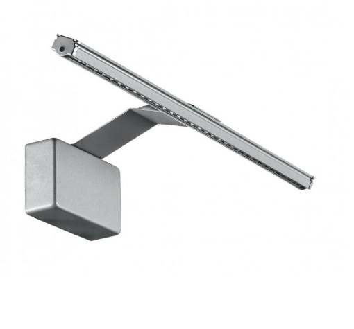 Immagine di Applique Per Specchio Bagno Grigio Led 5w 3000k Alcor Fan