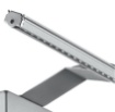 Immagine di Applique Per Specchio Bagno Grigio Led 5w 3000k Alcor Fan