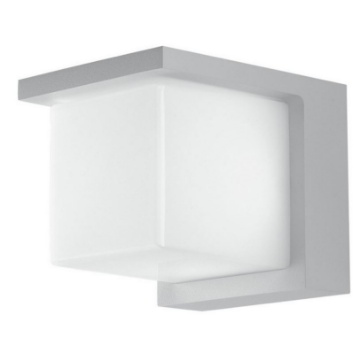 Immagine di Lampada A Parete Cubo Da Esterno Led CCT 12w Nismo IP54 Intec Light