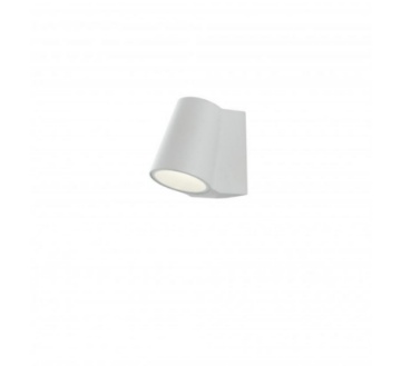 Immagine di Applique Parete Da Esterno Cono Led Bianco Sintesi IP44 Intec Light