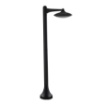Immagine di Lampione Da Giardino Nero 91 cm Led 4000k Alyson Intec Light