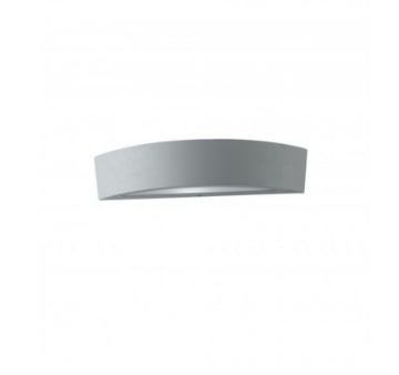 Immagine di Applique Per Esterni Moderna Tucson Grigio Biemissione Intec 2xE14