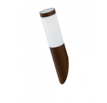 Immagine di Applique Da Esterno Cilindro Inclinato Bronzo IP44 Tokyo Intec