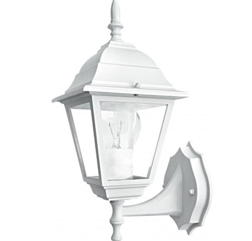 Immagine di Lanterna Classica Da Parete Esterno Roma Bianco Luce Verso Sopra Intec