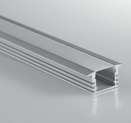 Profilo In Alluminio Per Strip Led 2 mt Incasso Per Cartongesso