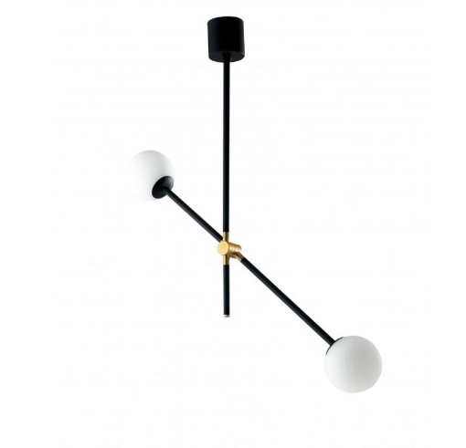 Immagine di Lampadario 2 Luci Orientabile Antitesi Design Fan Europe