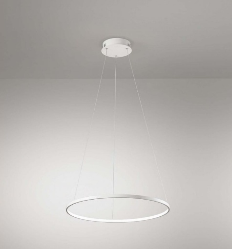 Immagine di Sospensione Anello Led 26w 3200k Moderno 60cm Aluring Affralux