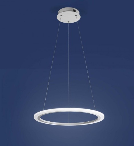 Immagine di Lampada A Sospensione Anello Luminoso Acryled 60cm Affralux