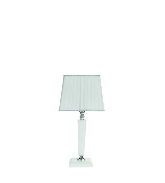 Immagine di Abat-jour In Vetro Cherubini Con Paralume Organza Ondaluce Ciciriello