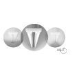 Immagine di Lampadario Lineare Bianco per Ufficio Led CCT Basculante Sway Perenz 6631 B CT