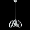Immagine di Sospensione Piovra Fasce Metallo Bianco 1xE27 Be Light