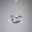 Immagine di Lampadario Moderno Camera da Letto Anelli Bianco Grigio Vertigo Be Light