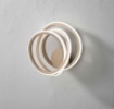 Immagine di Applique Cerchi Luminosi Oro Led 23w 3000k Golden Ondaluce