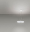 Immagine di Lampada A Sospensione Moderna Squadrata Led Gx53 2+1 Flet Affralux