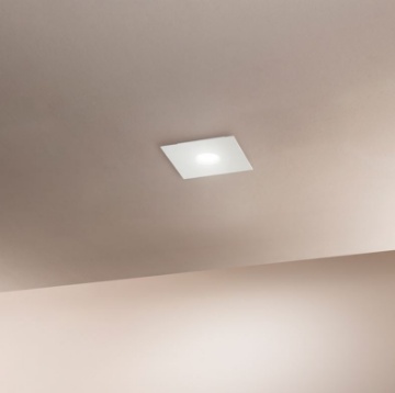 Immagine di Lampada Soffitto Quadrata Ultrasottile Led Gx53 Flet Affralux