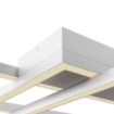 Immagine di Plafoniera Design Rettangoli Bianca Led 80w 3000k Rida Maytoni