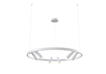 Immagine di Lampadario Rotondo Satellite Con Faretti Led Orientabili 42w 3000k Maytoni