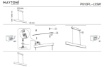 Immagine di Sospensione Bianca Lineare Led Biemissione 23w 3000k Step Maytoni