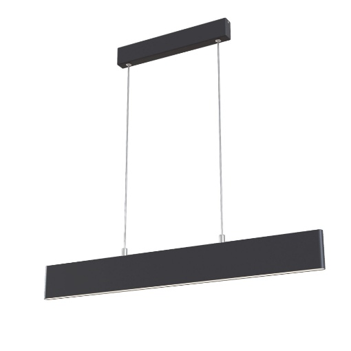 Immagine di Sospensione Led Doppia Emissione 23w 3000k Step Nera Maytoni