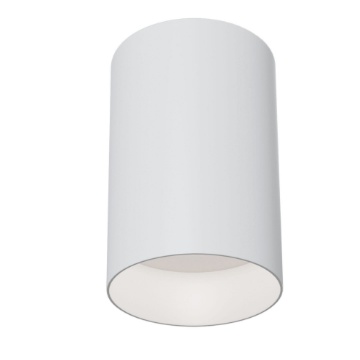 Immagine di Plafone Faretto Cilindro GU10 Bianco Ottica Rientrata Slim Maytoni