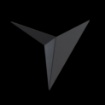 Immagine di Applique Design Geometrica Irregolare Led 3w 3000k Trame Nero Maytoni