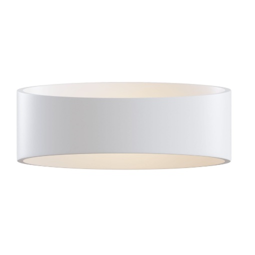 Immagine di Applique Stondata Bianca Biemissione Per Interni Led 5w 3000k Trame Maytoni