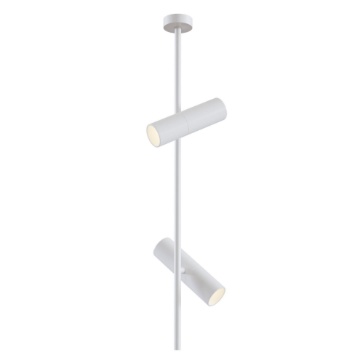 Immagine di Lampada Verticale Da Soffitto Con Faretti GU10 Orientabili Bianco Elti Maytoni