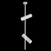 Immagine di Lampada Verticale Da Soffitto Con Faretti GU10 Orientabili Bianco Elti Maytoni