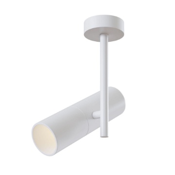 Immagine di Lampada Da Soffitto Bianca Con Faretto GU10 Orientabile Elti Maytoni