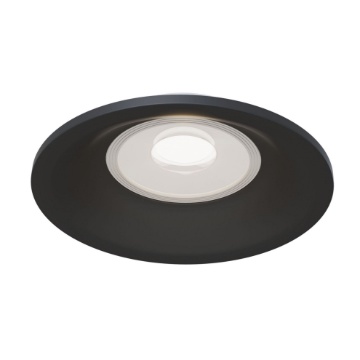 Immagine di Faretto Rotondo da Incasso Slim Nero 85 mm Maytoni
