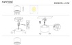 Immagine di Plafone Soffitto Cilindro Led 12w 3000k Doppia Luce Planet Bianco Maytoni
